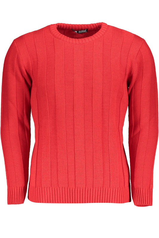 U.S. Grand Polo Maglione Uomo Rosso""