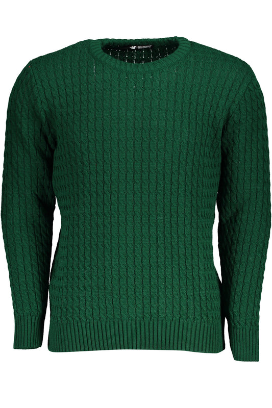 U.S. Grand Polo Maglione Uomo Verde""