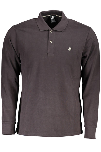 U.S. GRAND POLO POLO MANICHE LUNGHE UOMO GRIGIO