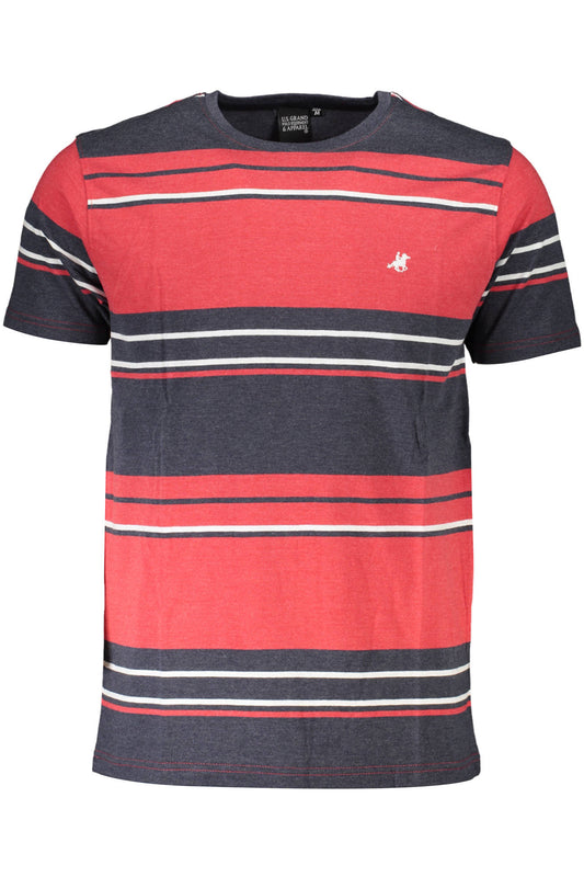 U.S. GRAND POLO T-SHIRT MANICHE CORTE UOMO ROSSO""