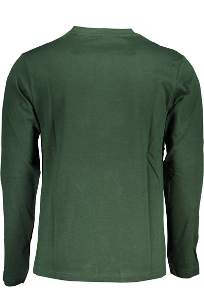 U.S. GRAND POLO T-SHIRT MANICHE LUNGHE UOMO VERDE