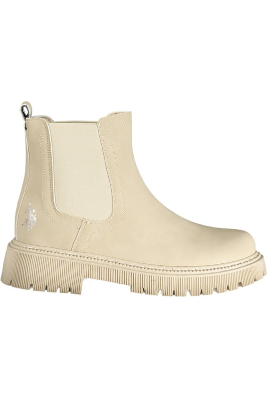 U.S. POLO ASSN. CALZATURA STIVALE DONNA BEIGE