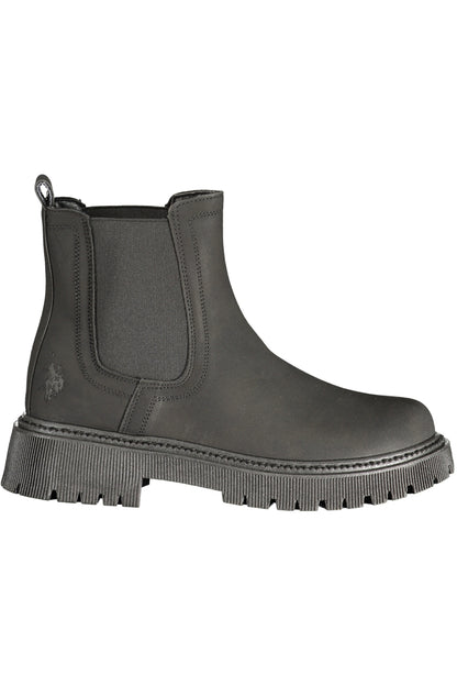 U.S. POLO ASSN. CALZATURA STIVALE DONNA NERO