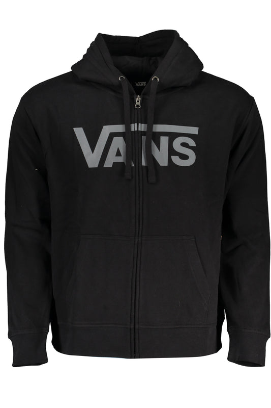 VANS FELPA CON ZIP UOMO NERO""