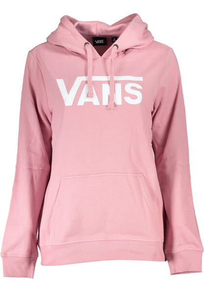 VANS FELPA SENZA ZIP DONNA ROSA""