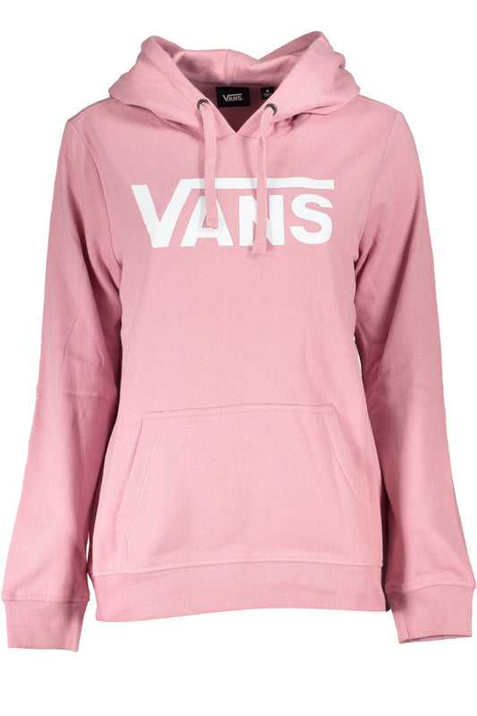 VANS FELPA SENZA ZIP DONNA ROSA""