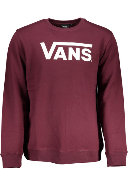 VANS FELPA SENZA ZIP UOMO ROSSO