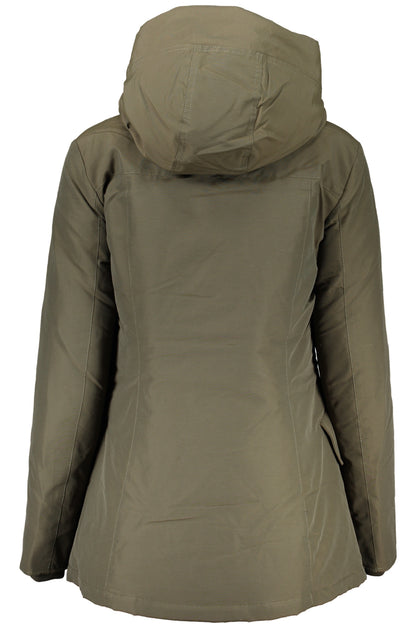 Woolrich Giubbotto Donna Verde""