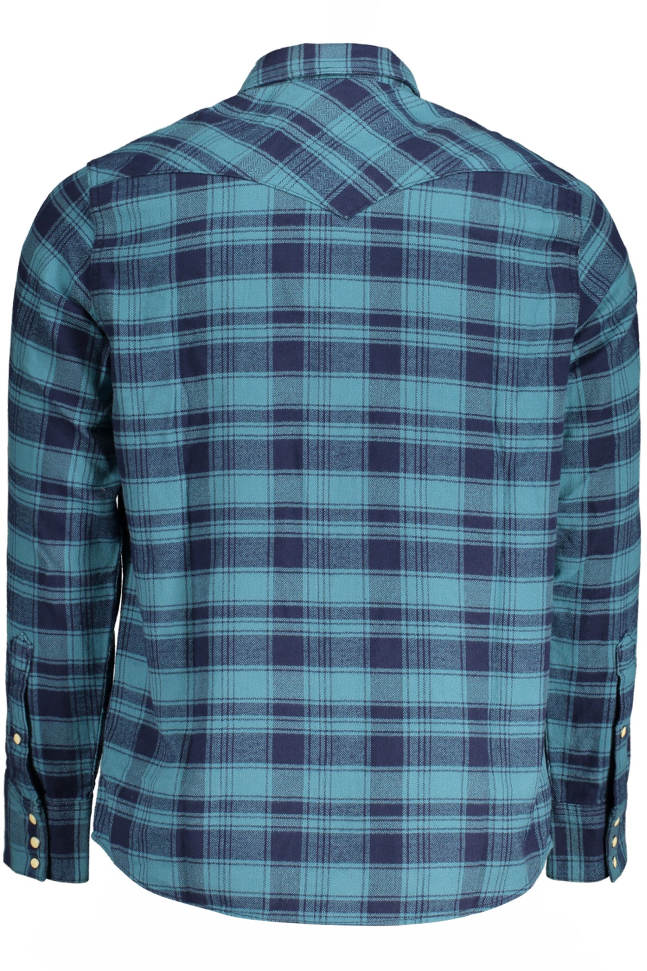 WRANGLER CAMICIA MANICHE LUNGHE UOMO BLU