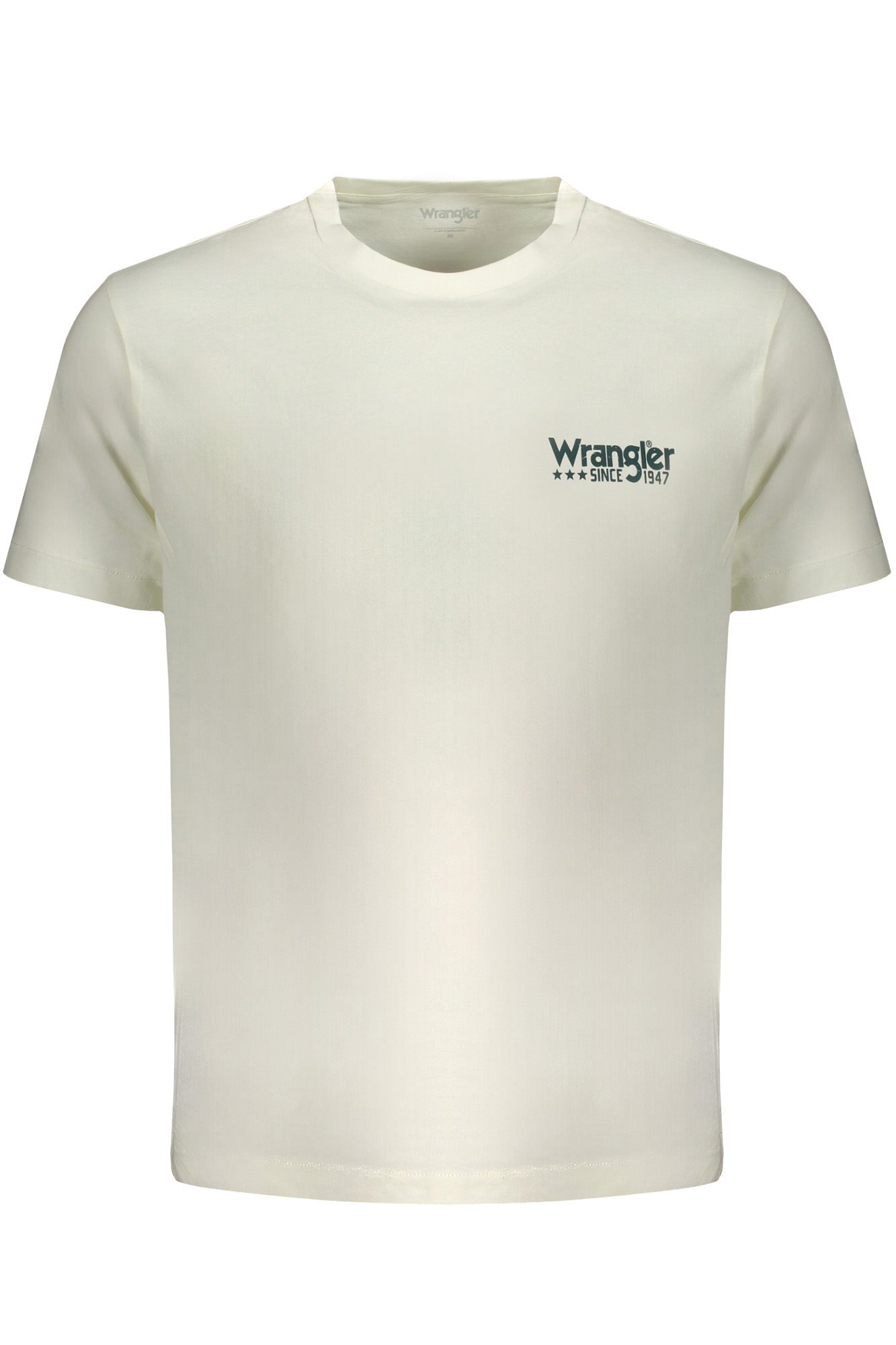 WRANGLER T-SHIRT MANICHE CORTE UOMO BIANCO