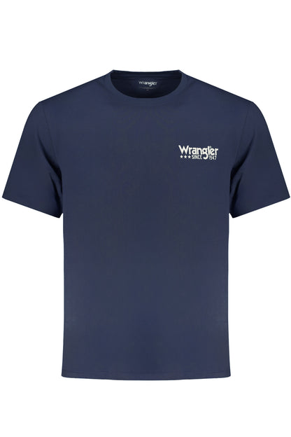 WRANGLER T-SHIRT MANICHE CORTE UOMO BLU