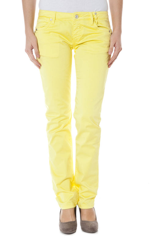 ZUELEMENTS PANTALONE DONNA GIALLO""