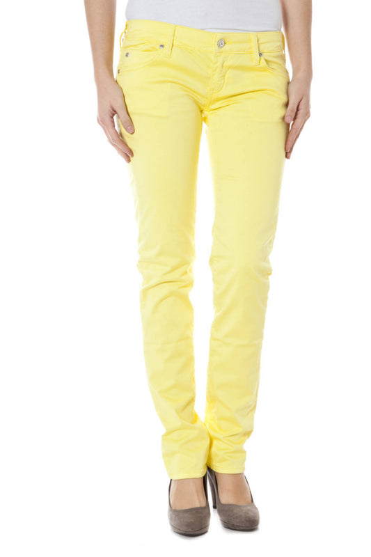 ZUELEMENTS PANTALONE DONNA GIALLO""