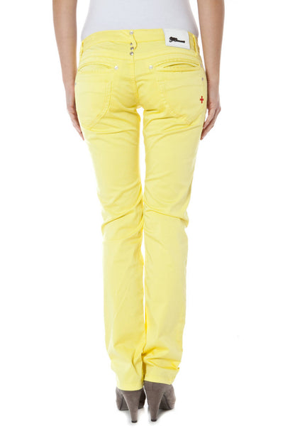 ZUELEMENTS PANTALONE DONNA GIALLO""