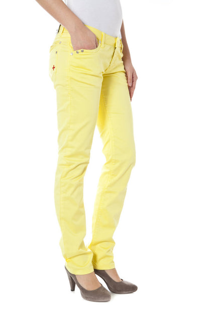 ZUELEMENTS PANTALONE DONNA GIALLO""